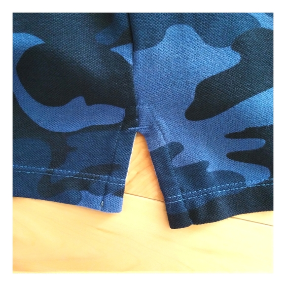 OLD NAVY men's short sleeve polo shirt camouflage - Picture 6 of 8